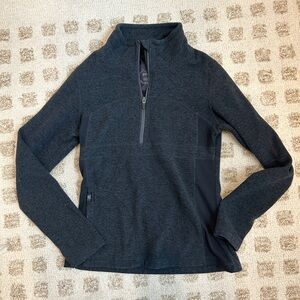 Prana Charcoal Half-Zip Pullover